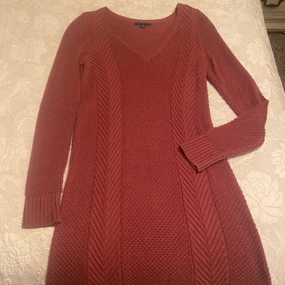 Pink cotton dress
